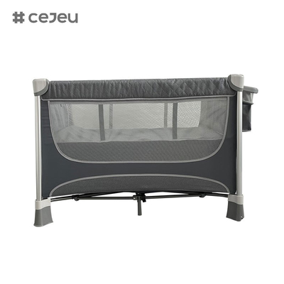 Cama de viaje para bebés cama extraíble para bebés cama de cama con almohadilla cama multifuncional para dormitorio