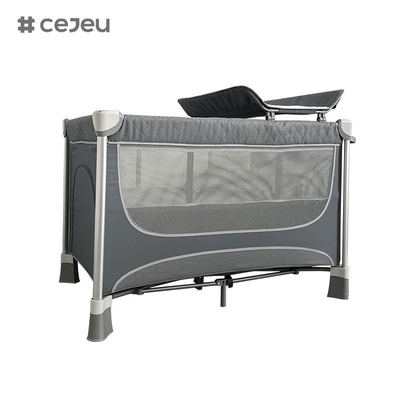 Cama de viaje para bebés cama extraíble para bebés cama de cama con almohadilla cama multifuncional para dormitorio