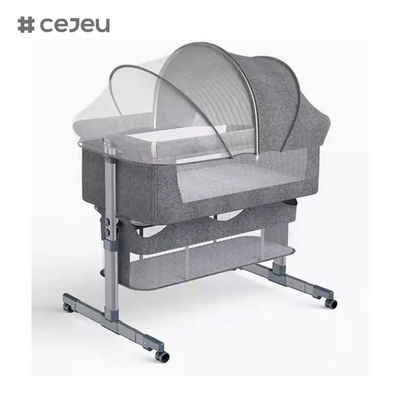 CJ-BBJ-006 Nuevo por mayor portátil plegable extraíble bajo precio de calidad garantizada Rocker plegable cuna de bebé Dormido C