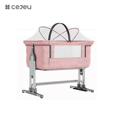 CJ-CH-122 de metal moderno polivalente plegable cuna de bebé cuna de niños cuna de la cama cuna bebé junto a dormir