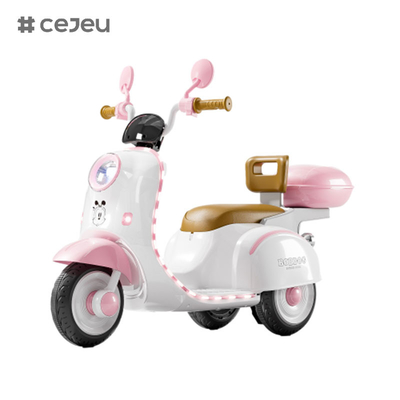 Motocicleta eléctrica de tres ruedas para niños de alta calidad, 6V4,5*1,380*1, tres colores, tamaño del producto 105*42*70cm