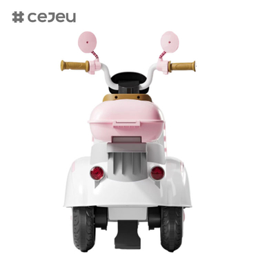 Motocicleta eléctrica de tres ruedas para niños de alta calidad, 6V4,5*1,380*1, tres colores, tamaño del producto 105*42*70cm