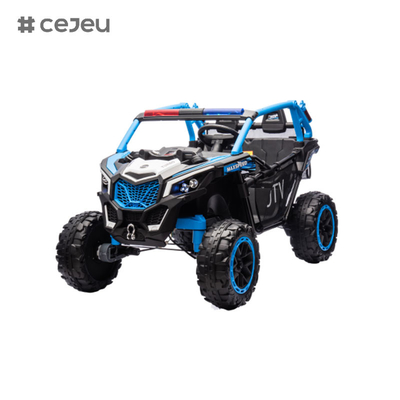 24V 12V 4WD Niños UTV eléctrico Off-Road Ride En el coche de juguete Con 2.4G RC Acero carbono Marco de alta resistencia de cuatro ruedas de choque