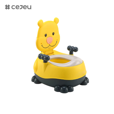 CJ-NT-106 Bebé Potty Entrenamiento Asiento de aseo Confortable respaldo de espalda Cartoons Potes portátiles Bebé Pot para niños Potty Toilet Bedpan