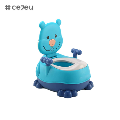 CJ-NT-106 Bebé Potty Entrenamiento Asiento de aseo Confortable respaldo de espalda Cartoons Potes portátiles Bebé Pot para niños Potty Toilet Bedpan