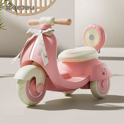 CJ-MX-999 Motocicleta eléctrica para niños triciclo niño niña coche eléctrico bebé coche de juguete Educación primaria/luces