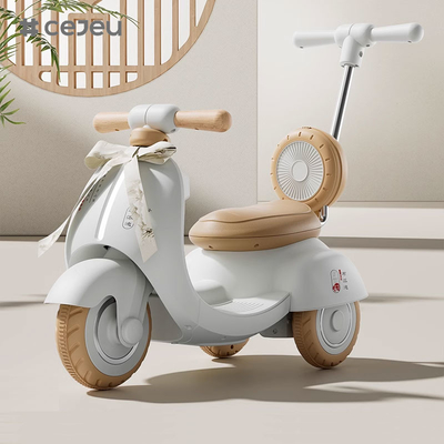 CJ-MX-999 Motocicleta eléctrica para niños triciclo niño niña coche eléctrico bebé coche de juguete Educación primaria/luces