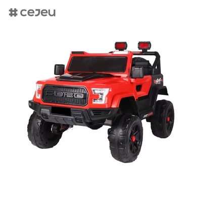 CJ-DLX-999 Juguete eléctrico de cuatro ruedas unisex para niños Control remoto recargable Ambos niños Niñas Función MP3