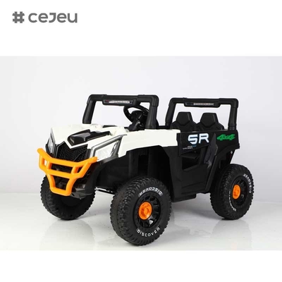 CJ-HLF-BJQ-699 eléctrico 12V y 24V coche de juguete para niños unisex playa fuera de carretera rueda de potencia control remoto UTV niños