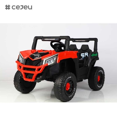 CJ-HLF-BJQ-699 eléctrico 12V y 24V coche de juguete para niños unisex playa fuera de carretera rueda de potencia control remoto UTV niños