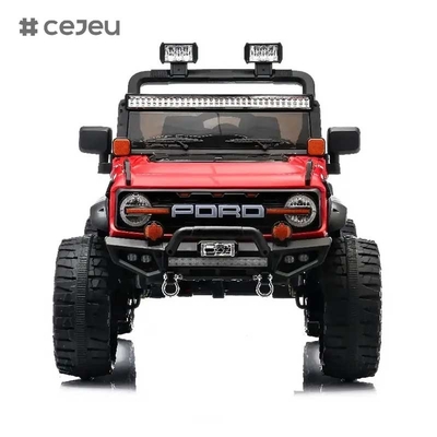 CJ-MDX-013 Estilo de aprendizaje temprano música coche eléctrico ligero para niños montar en coche eléctrico niños con USB
