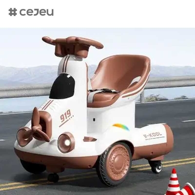 CJ-HB-919 Nueva llegada 2 en 1 para niños Coche de equilibrio eléctrico / 360 grados de rotación Para niños Excavadora Viajar en la excavadora de automóviles