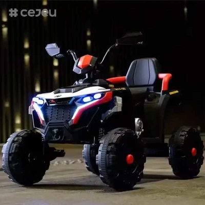 CJ-BDL-5189Nuevo coche eléctrico de cuatro ruedas de 12 voltios 4x4 ATV Beach Tot Car Barato Plástico eléctrico con batería