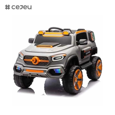 CJ-SYB-G65 Mayorista Unisex de 4 ruedas eléctricas para viajar en el juguete Carro mayorista de color rojo blanco esquema de colores luces musicales automáticas