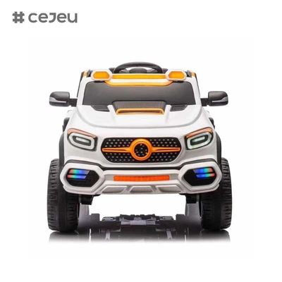 CJ-SYB-G65 Mayorista Unisex de 4 ruedas eléctricas para viajar en el juguete Carro mayorista de color rojo blanco esquema de colores luces musicales automáticas