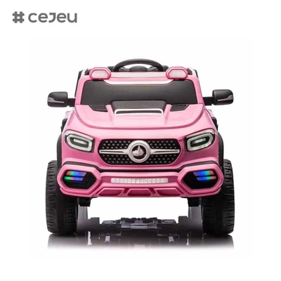 CJ-SYB-G65 Mayorista Unisex de 4 ruedas eléctricas para viajar en el juguete Carro mayorista de color rojo blanco esquema de colores luces musicales automáticas