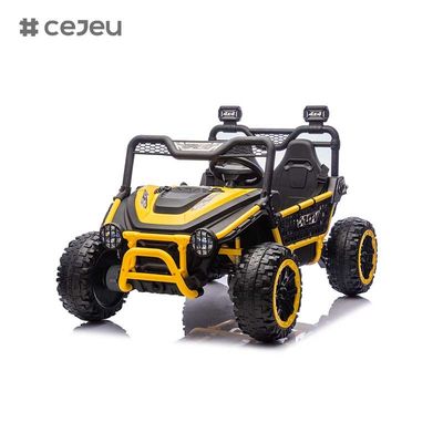 CJ-HC-605 Nueva batería de 12v paseo al aire libre en el vehículo de juguete Batería de automóvil de 2 asientos Niños paseo eléctrico en el coche para niños para conducir