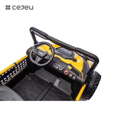 CJ-HC-605 Nueva batería de 12v paseo al aire libre en el vehículo de juguete Batería de automóvil de 2 asientos Niños paseo eléctrico en el coche para niños para conducir