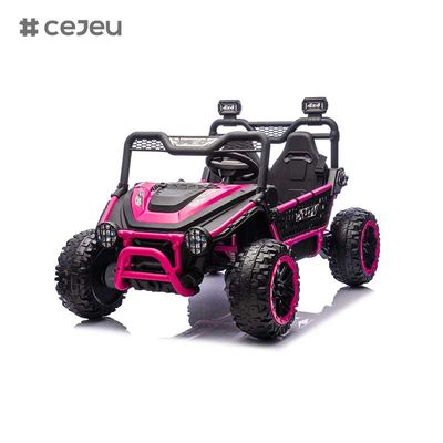 CJ-HC-605 Nueva batería de 12v paseo al aire libre en el vehículo de juguete Batería de automóvil de 2 asientos Niños paseo eléctrico en el coche para niños para conducir