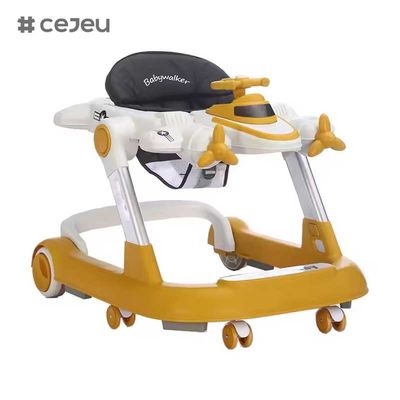 CJ-MLT-611El diseño más reciente Barato Baby Walker Aprendiendo a caminar/ Baby Walker con música y juguetes/ Modelo redondo Plegable Baby Walker