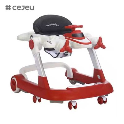 CJ-MLT-611El diseño más reciente Barato Baby Walker Aprendiendo a caminar/ Baby Walker con música y juguetes/ Modelo redondo Plegable Baby Walker