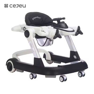 CJ-MLT-611El diseño más reciente Barato Baby Walker Aprendiendo a caminar/ Baby Walker con música y juguetes/ Modelo redondo Plegable Baby Walker