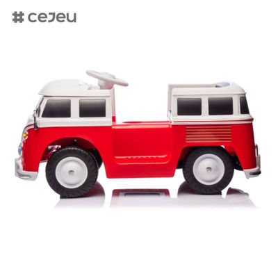 CJ-XB-1128 2025 Nueva licencia ID.Buzz Mini Bus Coche eléctrico Bebé paseo en coche con licencia Volkswagen VW Bus paseo eléctrico en autobuses Coche de juguete para 2-4 años