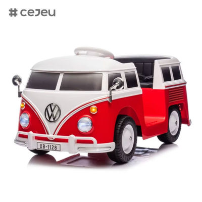 CJ-XB-1128 2025 Nueva licencia ID.Buzz Mini Bus Coche eléctrico Bebé paseo en coche con licencia Volkswagen VW Bus paseo eléctrico en autobuses Coche de juguete para 2-4 años