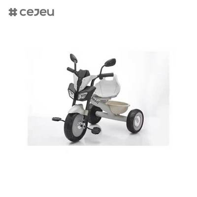 CJ-BMQ-6288 Triciclo de pedales para niños Diseño frontal elegante Equipado con música y luces Nuevo modelo de triciclo para niños
