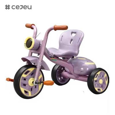 CJ-HLZ-1753 2025 la venta caliente de China de 3 ruedas triciclo bebé para el estilo de paseo para niños de 3-6 años de edad