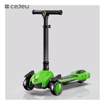 CJ-HLW-101 Patinete para niños, Patinete para niños, Niños y niñas de 1 a 3 a 6 años, yo yo 3 en 1, Patinete plegable