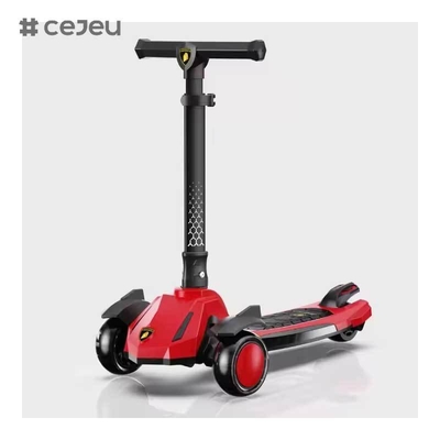 CJ-HLW-101 Patinete para niños, Patinete para niños, Niños y niñas de 1 a 3 a 6 años, yo yo 3 en 1, Patinete plegable