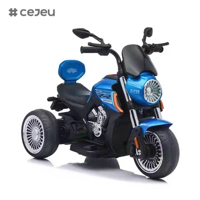 CJ-JM-3189 Triciclo eléctrico recargable de gran venta para niños, juguete para montar en coche, inspirado en motocicleta