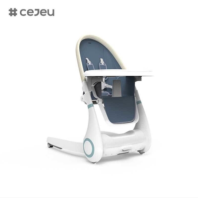CJ-LL-MY-08 Silla mecedora eléctrica multifuncional 4 en 1 para bebés, ajuste de altura, trona para bebés, nuevo diseño, lujosa trona multifuncional 4 en 1, silla plegable para la alimentación del bebé, trona para bebés, niños de ratán