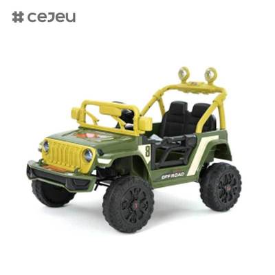CJ-SMT-908 12V Coche de juguete eléctrico para niños 2025 - Viaje infantil en vehículo de 4 ruedas Gran coche de batería con 2 asientos exclusivo para niñas