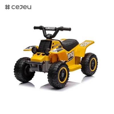 CJ-JS-511 Coche Eléctrico ATV para Niños - Coche Eléctrico para Niños con Control Remoto y Luz para Niños y Niñas