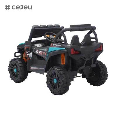 CJ-JB-669 Coche de juguete para niños grandes, Camioneta de 2 plazas para niños, vehículo eléctrico para niños y niñas con control remoto