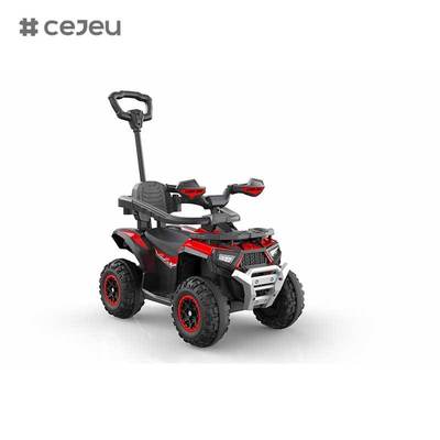 CJ-HLW-M601-1 Coche corredera para niños de buena calidad, cochecito de plástico, coche con 4 ruedas, andador para bebés, coche de juguete con barra de empuje