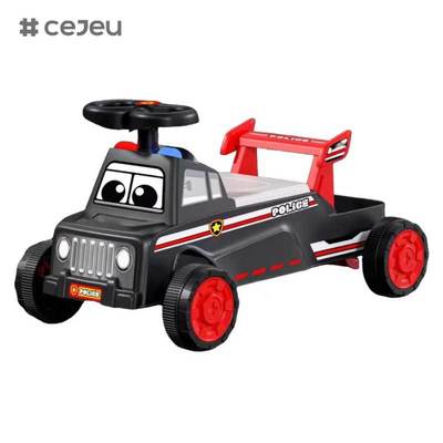 CJ-MYAN-988 2025 New Four-Wheel Slide Car Toy for Kids Durable Plastic Baby Swing Cars Toys for 2-4 Years Kids' Fun Drive