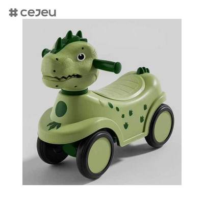 CJ-BNQ-609 Coche de juguete para niños de cuatro ruedas, cochecito para niños pequeños, de 1 a 3 años, coche para bebés con deslizamiento y balanceo
