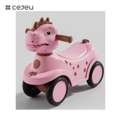 CJ-BNQ-609 Coche de juguete para niños de cuatro ruedas, cochecito para niños pequeños, de 1 a 3 años, coche para bebés con deslizamiento y balanceo