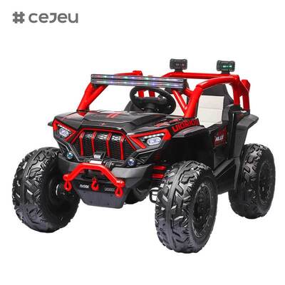 CJ-SYB-903 Juego de coche eléctrico de doble tamaño para niños y niñas Vehículo todoterreno de control remoto para niños