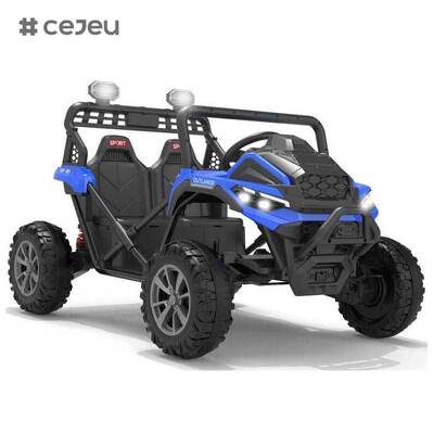CJ-XH-JC610 4x4 Batería alimentada por niños UTV eléctrico paseo en coche para niños con control remoto de los padres