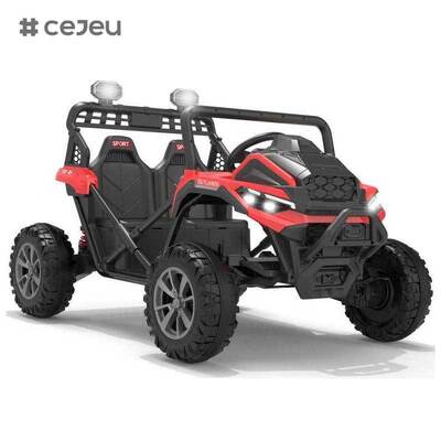 CJ-XH-JC610 4x4 Batería alimentada por niños UTV eléctrico paseo en coche para niños con control remoto de los padres