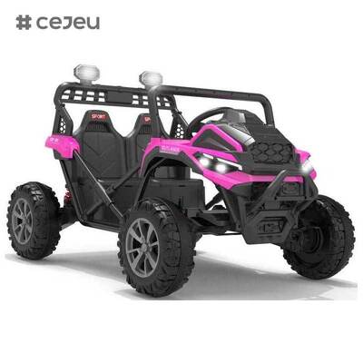 CJ-XH-JC610 4x4 Batería alimentada por niños UTV eléctrico paseo en coche para niños con control remoto de los padres
