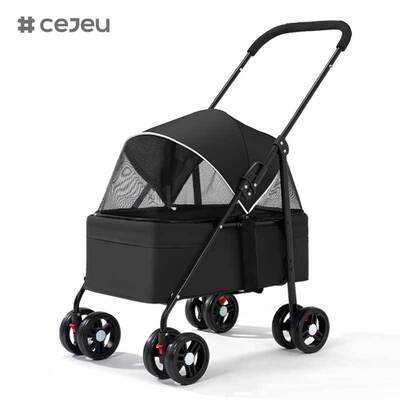 CJ-KBL-CW004-1 Camionetas para mascotas ligeras personalizadas Camionetas para mascotas plegables desmontables