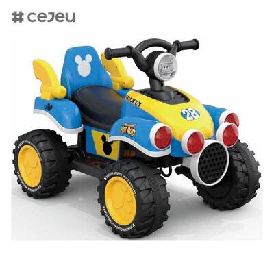 CJ-FLBB-712 de 2 a 4 años Bebé niño paseo en coche de pedales con batería móvil para niños
