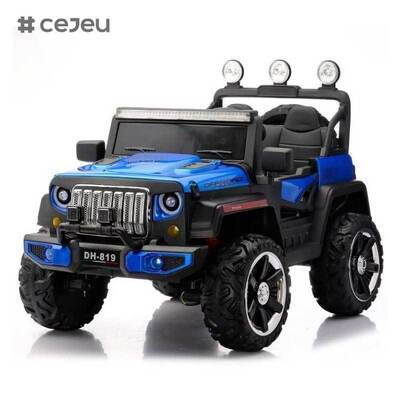 CJ-CHBB-DH-819 ABS de alta calidad para niños con batería de automóvil eléctrico con tracción a cuatro ruedas fuera de la carretera