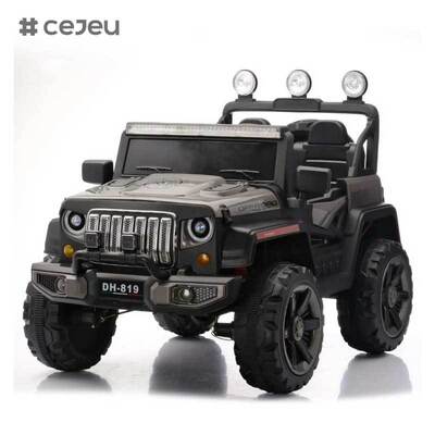 CJ-CHBB-DH-819 ABS de alta calidad para niños con batería de automóvil eléctrico con tracción a cuatro ruedas fuera de la carretera